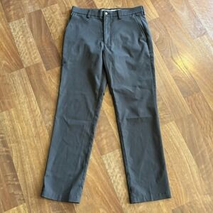 Callaway Golf Pants Mens 32x32 Gray Woven Straight Leg Khakis Pockets Casual